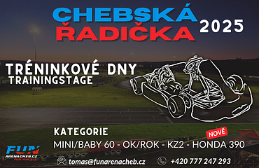 CHEBSKÁ ŘADIČKA 2025